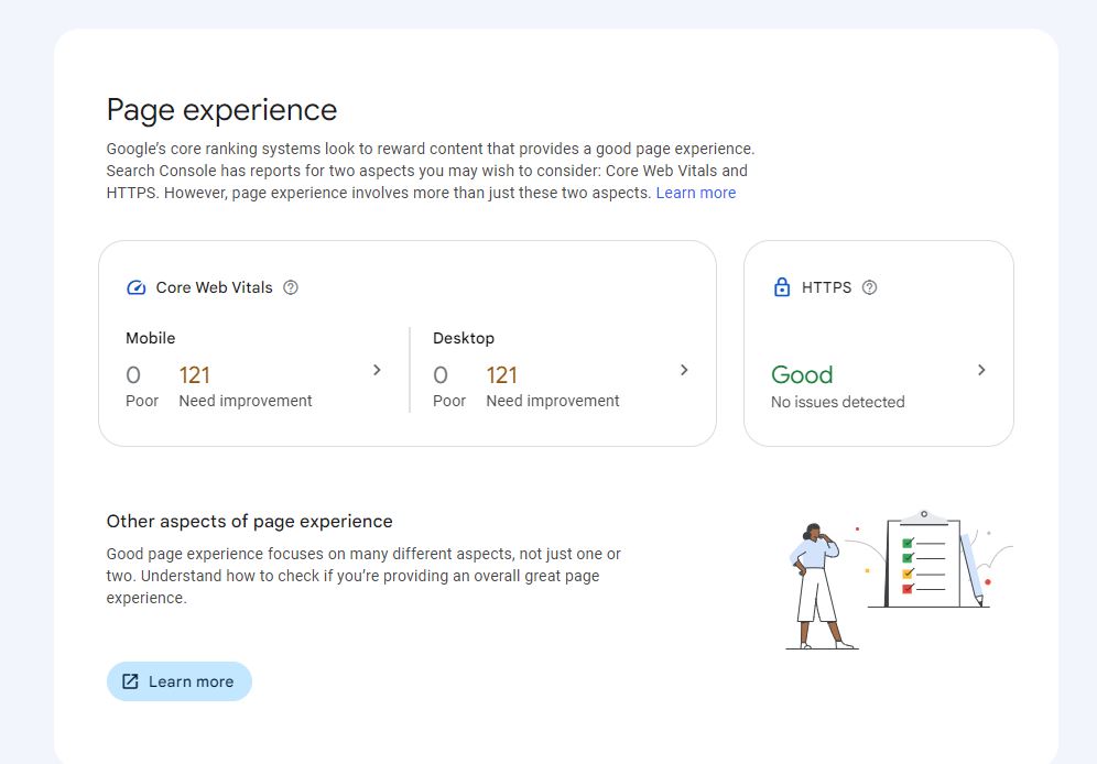 Page Experience Google