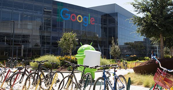 Google HQ in Mountain View, California