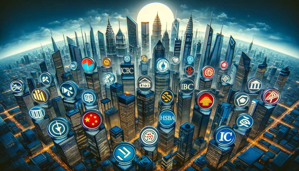 Biggest Bank Brands Illustration